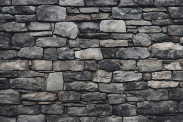 Fototapeta premium Processed collage of old medieval stone wall texture in daylight. Background for banner
