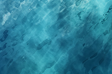 Obraz premium Processed collage of blue calm water surface texture. Background for banner, backdrop or texture
