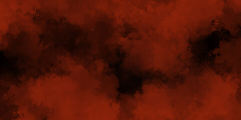 abstract cloud and vapor texture background. Black and red smoke aquarelle smudge illustration smooth grungy smokey light red colors ink glow. red color powder explosion