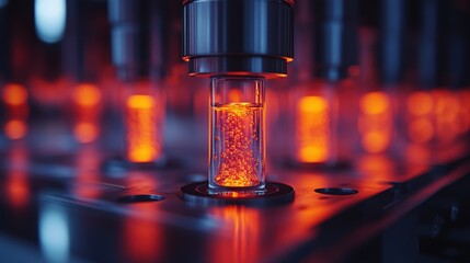 Research Using Laser Wavelengths - Showcase scientific experiments and innovations in physics, chemistry, and engineering using laser wavelengths. --ar 16:9