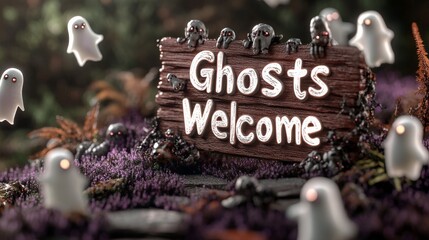 Haunt Here Welcome, Ghostly Guests