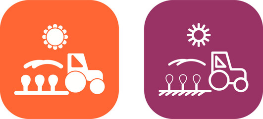 Smart Farm Vector Icon