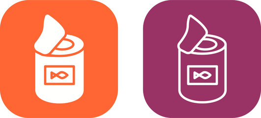 Canned Food Vector Icon