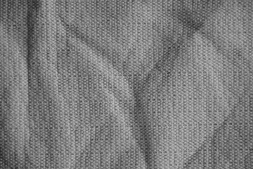 Processed image of fluffy gray doormat from bathroom in grey color