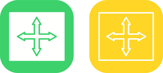 Obraz premium Directions Vector Icon