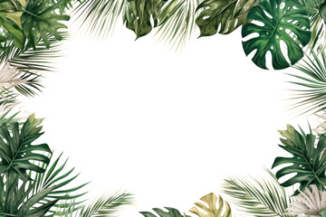 PNG Palm tree frame backgrounds outdoors nature.