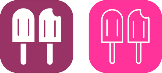 Popsicle Vector Icon