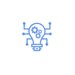 Fototapeta premium Tech Solutions Icon