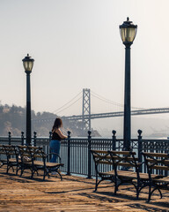 Bay Bridge in San Francisco – beeindruckende Architektur über der Bucht