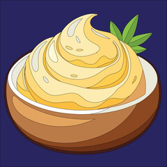 Fruit Basket Coloring Page For Kids and Adults, Vector illustration EPS And Image