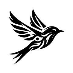 Tribal Hummingbird tatoo