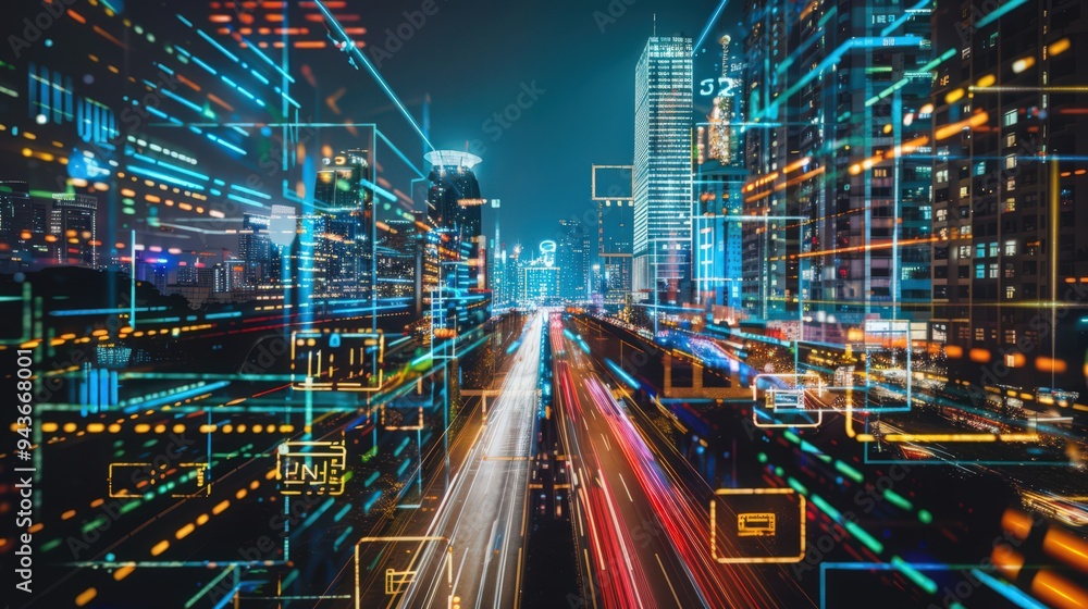 Poster emphasizing the value of continuous adaptation to technological advancements and digital transformat