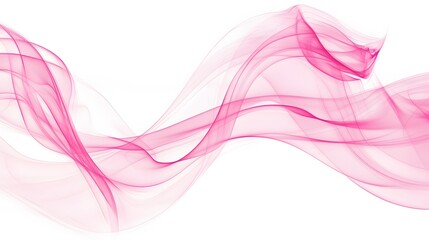 Pink Smoke on White Background, Abstract Image, Texture, Pattern Background, Wallpaper, Cover and Screen of Smartphone, Cell Phone, Computer, Laptop, 9:16 and 16:9 Format