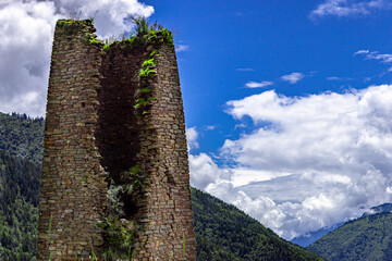 In the depths of the mountain, halfway up the mountainside, there is a dilapidated yet ancient...