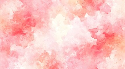 Fototapeta premium Soft and Vibrant Abstract Watercolor Painting with Blended Hues and Ethereal Brushstrokes
