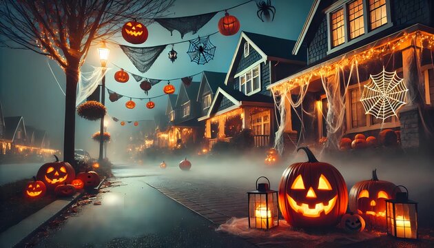 Calle de halloween