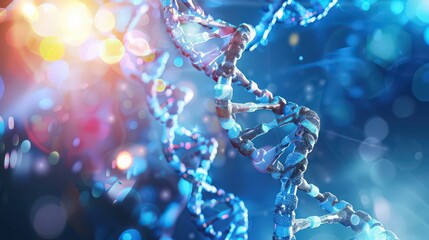 Researchers studying genetic data to personalize medical treatments.