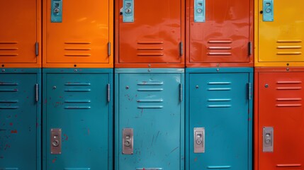 School lockers offer a secure place for students to keep their valuables and important items during the school day