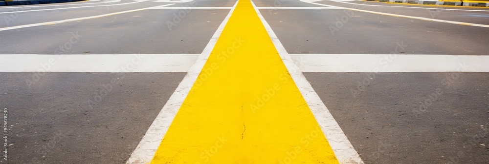Poster vibrant yellow and gray background design featuring ample space for personalized text or messages