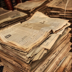 Naklejka premium newspaper
