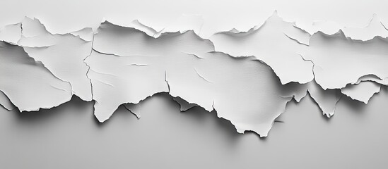 Obraz premium Torn paper texture as a backdrop Always maintain creativity. with copy space image. Place for adding text or design