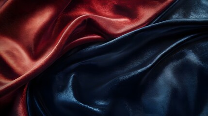 Obraz premium Luxurious textures of rich velvet and smooth silk perfect for premium visual content