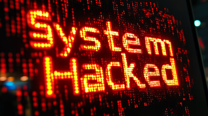 Cybersecurity Alert: System Hacked