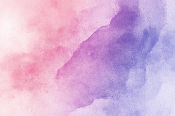 Obraz premium A beautiful blend of pink and purple watercolor textures, perfect for backgrounds, art projects, or creative design applications.