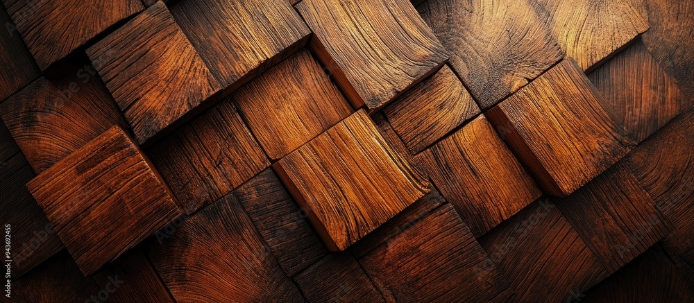 Poster Abstract wood texture. with copy space image. Place for adding text or design
