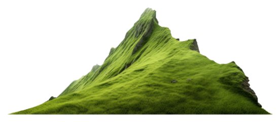 PNG Green mountain nature landscape outdoors.