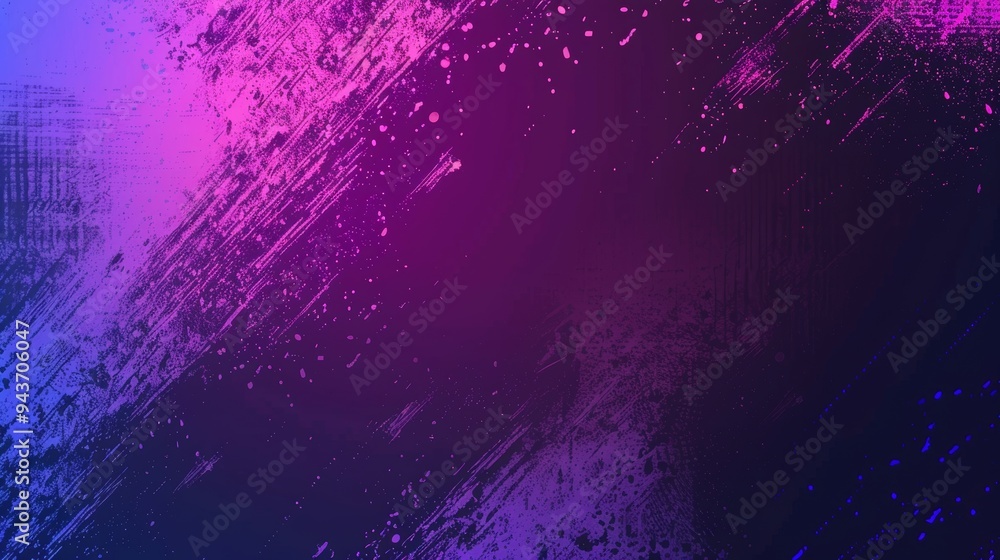 Poster vibrant abstract gradient brush background with halftone effect, ideal for banners, posters, or spor