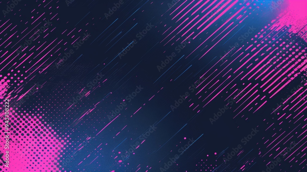 Poster vibrant abstract gradient brush background with halftone effect, ideal for banners, posters, or spor