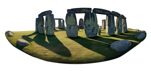 PNG Stonehenge grass plant architecture.