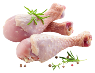 PNG Raw chicken drumstick meat food pork.