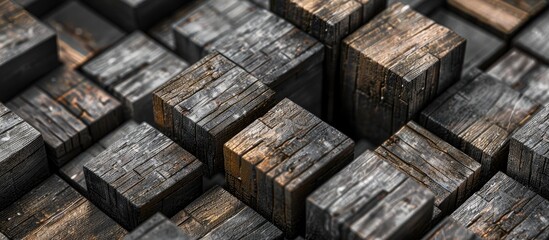 Business process symbol for success A businessman rotates wooden cubes featuring the words success process Attractive grey backdrop copyspace Concept of a successful business process