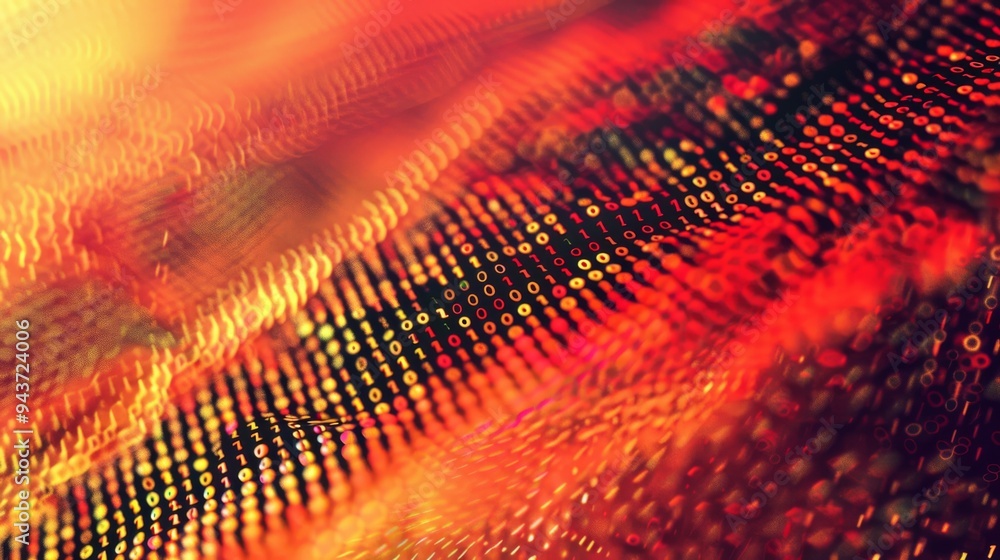 Poster Abstract data flow with binary code patterns