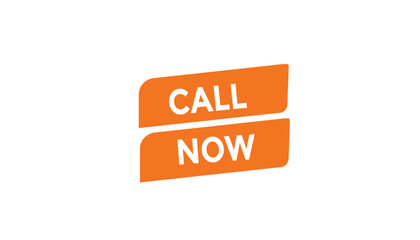 Call now button web banner templates. Vector Illustration 