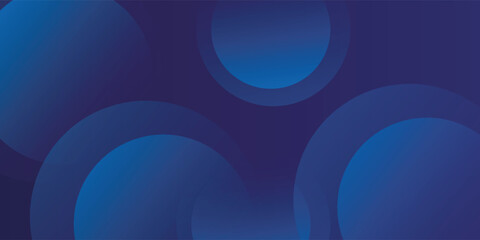 Abstract blue geometric background. Dynamic shapes composition