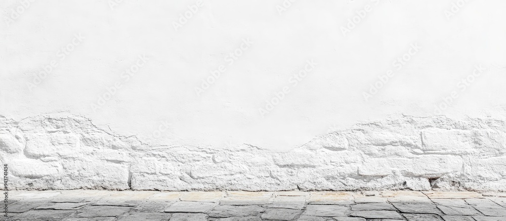 Leinwandbilder white wall backdrop and texture. with copy space image. Place for adding text or design