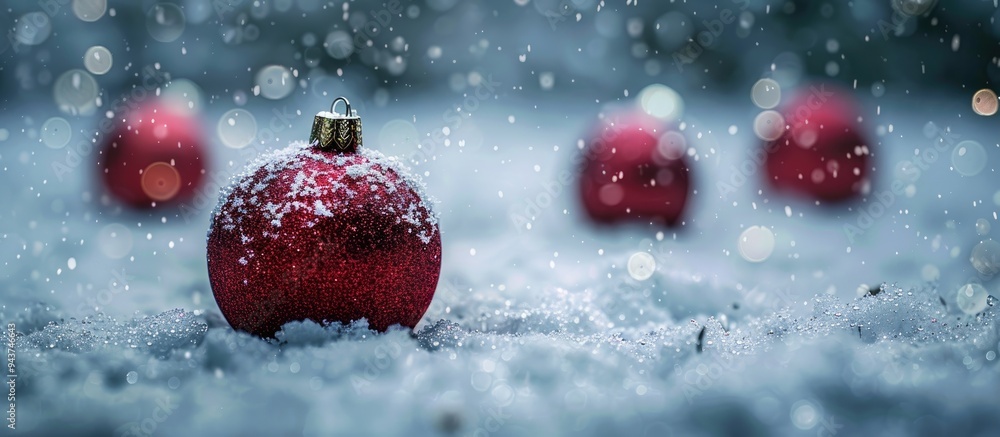 Poster christmas decoration greeting card. with copy space image. place for adding text or design