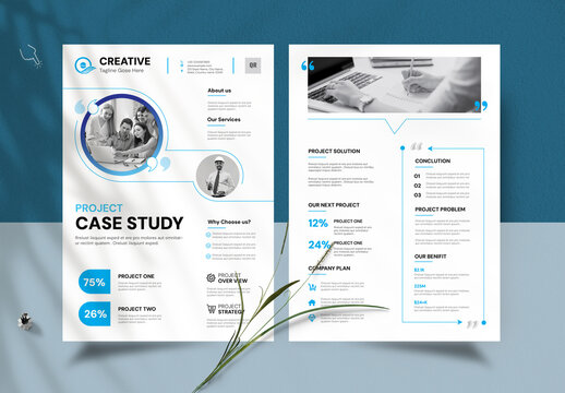 CaseStudy Flyers Template