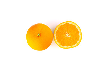 Naranja natural con color amarrillo intenso