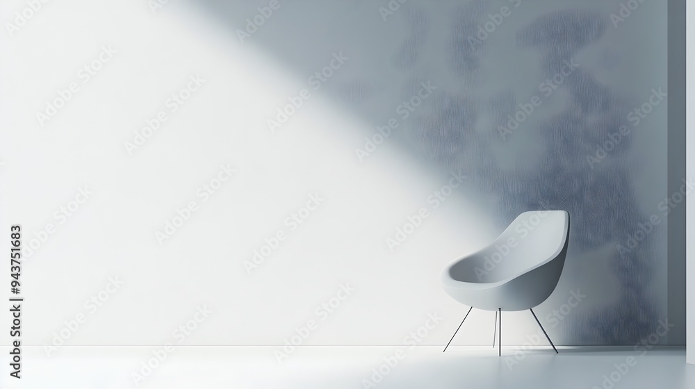 Poster a single line of minimalist font or text in a clean modern style presented on a blank or white backg