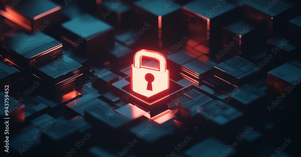 Poster using holograms and lock circuits to keep nyc buildings safe