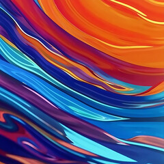 Colourful lines background 