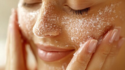 Relaxing Beauty Care Lifestyle: Gentle Cleanser, Hydrating Moisturizer, Brightening Serum, and Soothing Face Masks