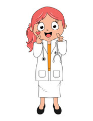 Little Doctor Cartoon