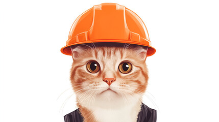  funny cat Workers with Labor Day 