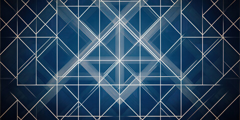 Geometric background dark blue