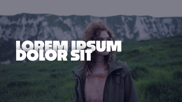 Modern Animated Typography | Bold and Clean Text Effects for Technology and Software Demos